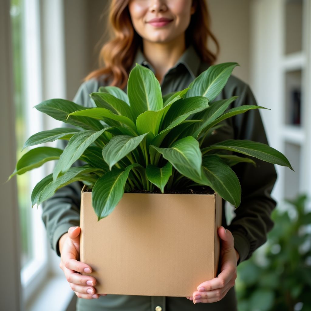 Livraison soignée de plantes à domicile